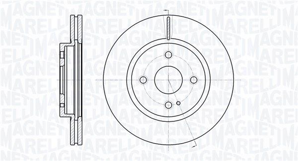 MAGNETI MARELLI Jarrulevy 361302040592